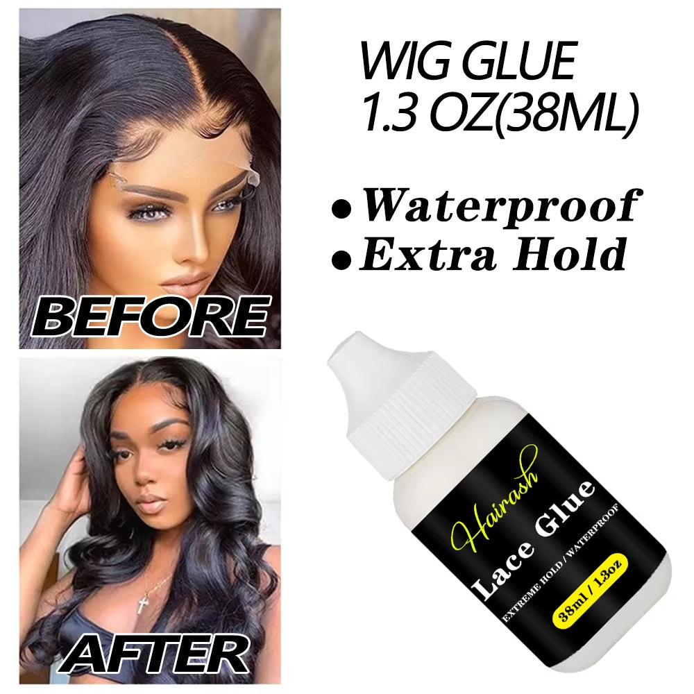 Wig Glue for Lace Front Wigs Waterproof Hair Extension Adhesive and Glue Remover