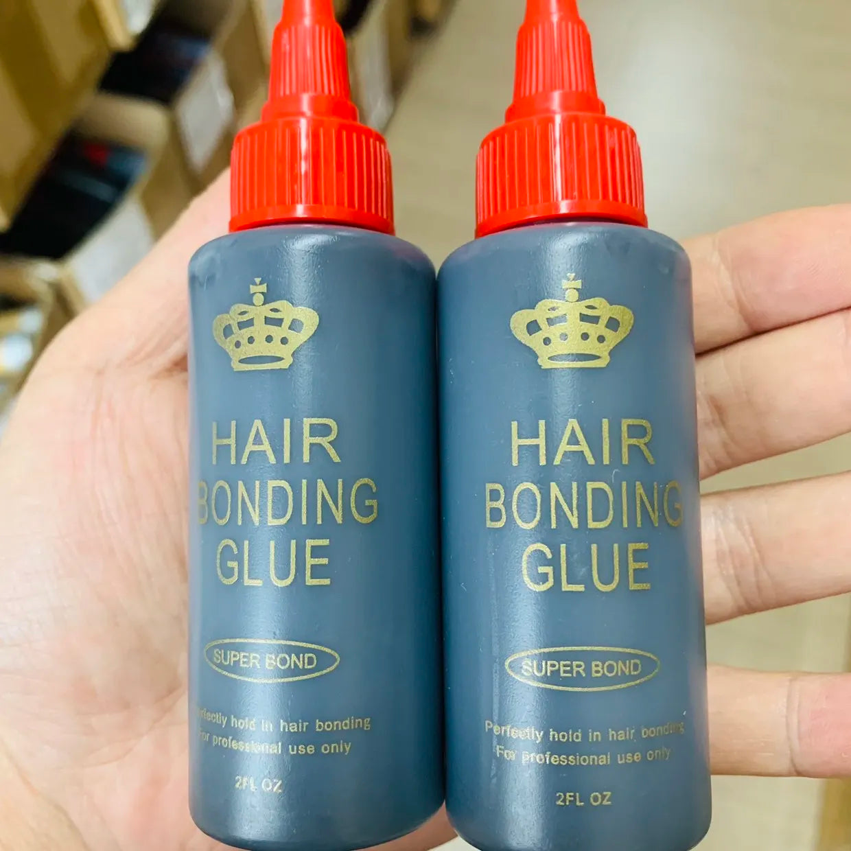 Black Hair Weaving Bond Waterproof Anti-Fungus Hair Bonding Glue Super Bond for the Perfect Hold in Hair Bonding Lace Glue