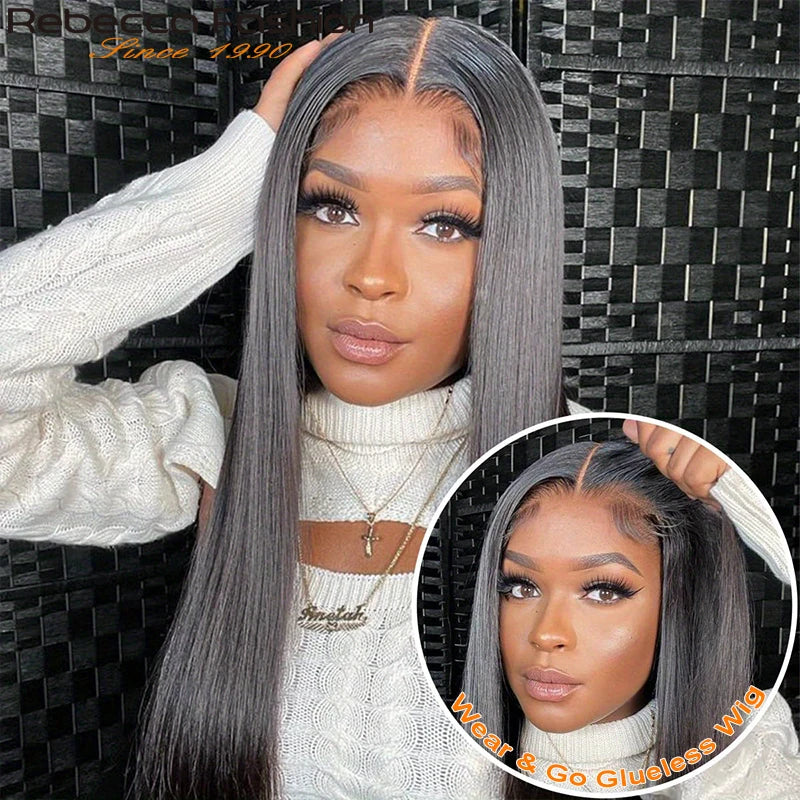 180D 13X4 Straight Lace Front Wigs Straight Human Hair Wigs for Women Human Lace Wigs Brazilian Lace Wigs Straight Frontal Wigs