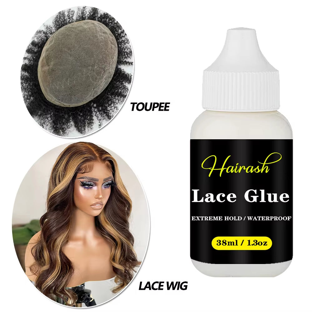 Wig Glue for Lace Front Wigs Waterproof Hair Extension Adhesive and Glue Remover